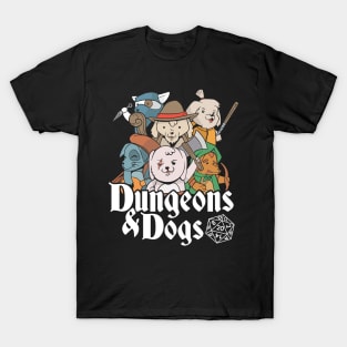 Dungeons and Dogs T-Shirt